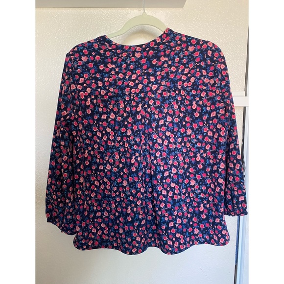 J. Crew long sleeves floral blouse - Picture 3 of 3